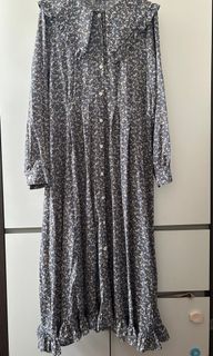 HENG XING 碎花長袖連衣裙64223197889025110