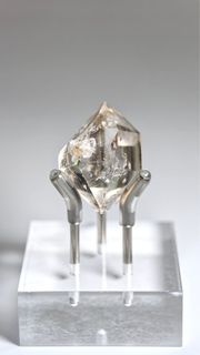 【Herkimer Diamond from the USA】Large Rainbow 🌈 Full of Data Bank64226227679363110