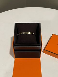 Hermes Ever Chaine D'Ancre Ring Medium Size 51, Luxury