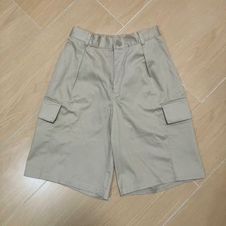 H&M 卡其色工裝短褲 XS (3件$40款順豐自提點包郵）64228426669313110