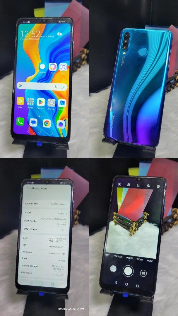 Huawei P30 lite Bundle (Category: Huawei) located in Lucena. Submitted by x_aviz (Listing ID 1399308155, Image 1). Description: Good day! I am decluttering my stuff You can either contact me here or through the link below. Huawei P30 lite (complete box, manual, charger, headset, warranty) Used to be Php 14,999 but Now for as low as Php 7,000 ONLY Will include the magnetic casing for the phone. Huawei CF33 Moonlight Selfie Stick (complete box, man