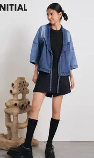 initial denim jacket size available 1.2 yards64227016576515110