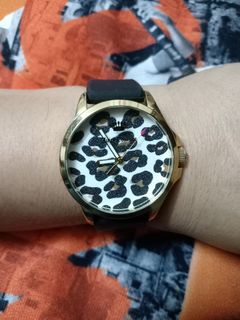 Juicy Couture 豹紋圖案手錶64223015549187110