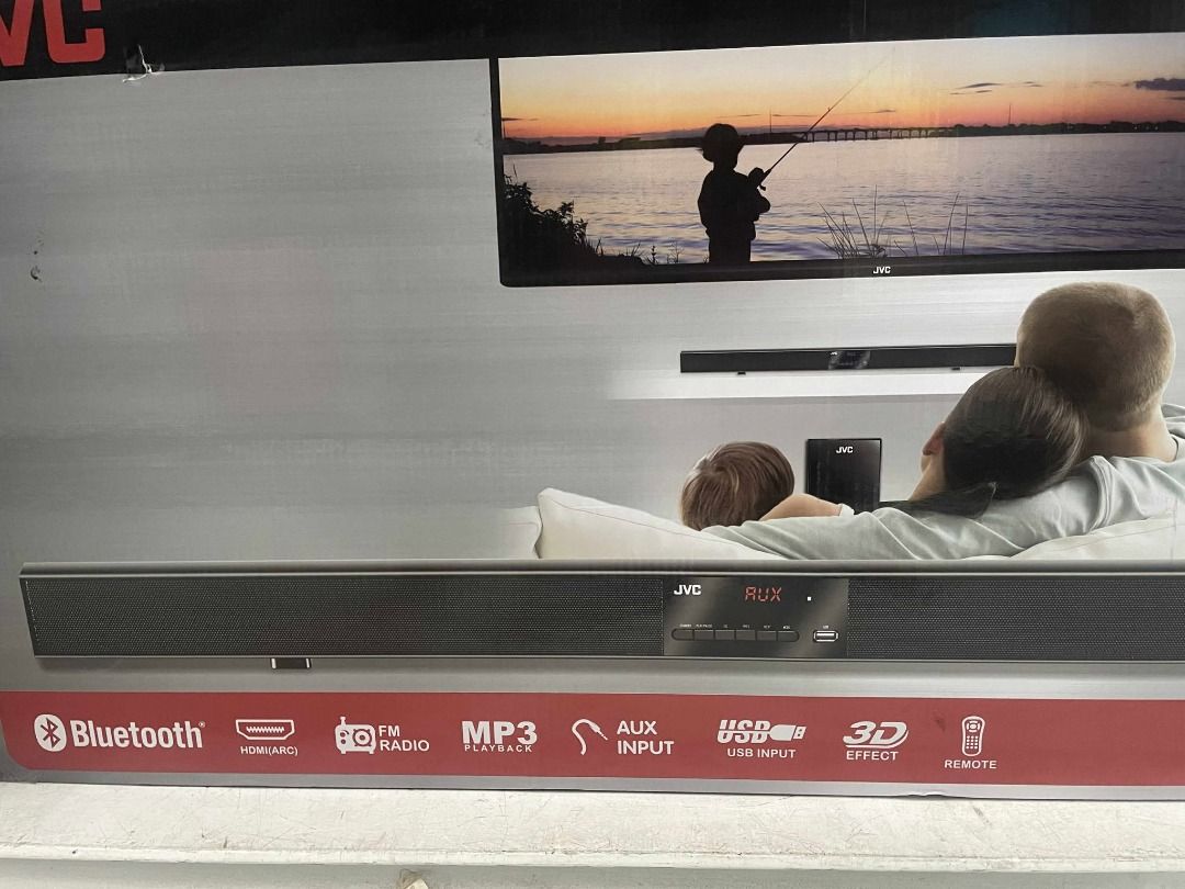 JVC 2.1Ch Sound Bar (Category: Soundbars, Speakers & Amplifiers) located in Muntinlupa City. Submitted by aussie.surplustore (Listing ID 1399260735, Image 3). Description: Look for: JANINE -0948 098 5387 Surplus from Australia Location: Muntinlupa.