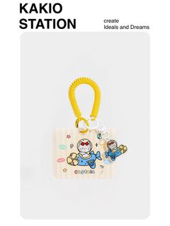 KAKIO STATION 飛行員小貓睡衣小狗卡套鎖匙扣可愛學生證男女生工作證件八達通保護卡套包包掛飾生日禮物👉🏻8️⃣種款式👈🏻64229339931137110