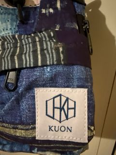 KUON 藍染手提包64230509872643110