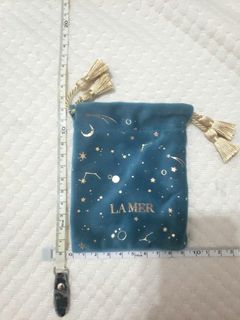 la mer drawstring bag 星空索繩小袋 萬用袋 化妝袋64225815959809110