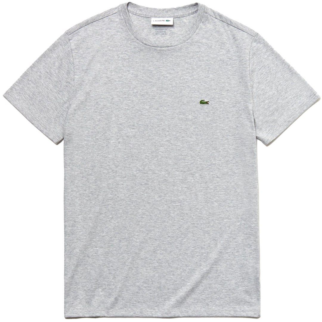 Lacoste Grey Pima Cotton T-Shirt (Category: Tshirts & Polo Shirts ) located in Manila. Submitted by gingerbreadman20 (Listing ID 1399390246, Image 2). Description: For sale lacoste pima cotton Classic fit cotton jersey tshirt Color gray size 3 Brand new with tags and paper bag Orig price is 4250, for sale 2.5k only .
