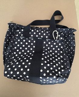 Lesportsac 黑白波點單肩袋64222193460227110