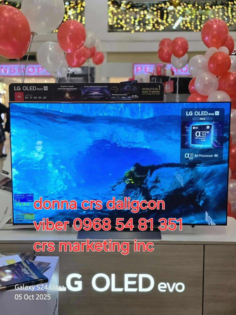 Lg oled (Category: TV) located in Manila. Submitted by donnasagao03665 (Listing ID 1399394333, Image 3). Description: 🟨 LG OLED TV C5 SERIES G5 SERIES B5 SERIES / 65G5 65C5 42C5 55C5 55B5 77C5 77G5 83C5 🟨 B5 SERIES 55B5PSA - 63,000 C5 SERIES 42C5PSA - 54,800 55C5PSA - 62,000 65C5PSA - 88,000 77C5PSA - 147,000 83C5PSA - 205,800 G5 SERIES 65G5PSA - 104,800 77G5PSA - 164,000 PRICE MAY CHANGE WITHOUT PRIOR NOTICE BRANDNEW AND SEALED 2 YRS LG WARRAN