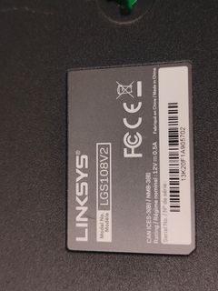 Linksys LGS108 V2 8-Port Gigabit Switch64226596630530110
