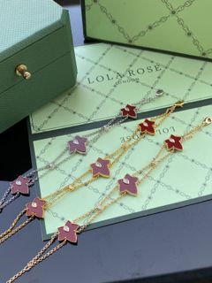 Lola Rose 紅色花朵手鍊64227220165633110