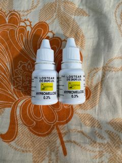 Lostear 眼藥水 0.3% 10ml 2支HK$38 - Expiry: Jan2027/Sep202664231513410051110