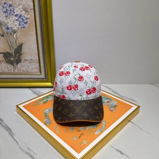 Louis Vuitton 櫻桃印花棒球帽64233214461441110