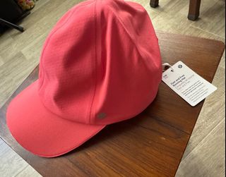 Lululemon pink hat running gym light in weight64229676262914110