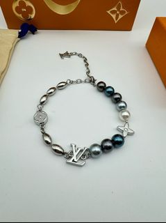 🌟Quality Assurance🌟LV Louis Vuitton Colorful Pearl Bracelet64232372795906110