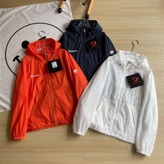 Mammut 三色新款男女超軟連帽防曬輕薄膚感皮膚衣夾克外套 防曬 UV 防水 防風 風衣 開衫 衝鋒衣 外褸 男女同款 女裝 男裝 Jacket 風褸 Parkas Wind Breakers wind stopper Women Men64225233382018110