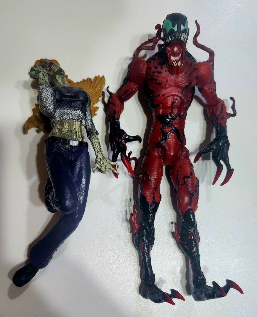 Marvel Select Ultimate Carnage and Gwen Stacy Figures (Category: Figurines & Statues) located in Taguig. Submitted by sellout2ny (Listing ID 1399410365, Image 1). Description: take both for 800 peos - Marvel Select - Carnage and Gwen Stacy action figure: .