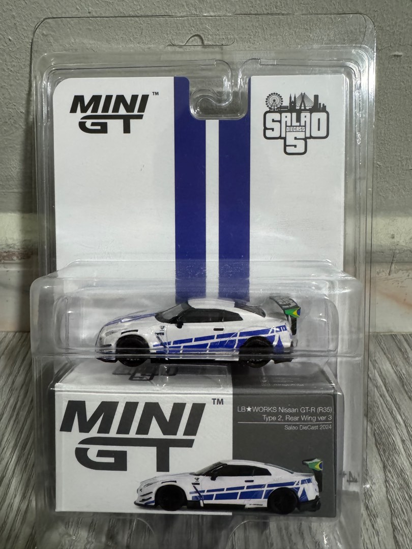 MiniGT Liberty Walk Nissan Skyline GTR-R35 Salao Brazil Event Exclusive ...