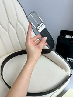 💎誠信賣家💎Montblanc 萬寶龍男士腰帶寬3.5cm64224000741763110