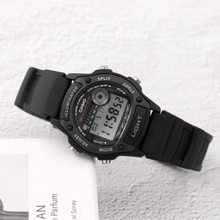 Montres Company 香港註冊公司(32年老店) 卡西歐 CASIO 50米防水 W220 W220H W-220 W-220H W-220H-1 W-220H-1A 運動型設計 黑色 三款色有現貨64243048457603110
