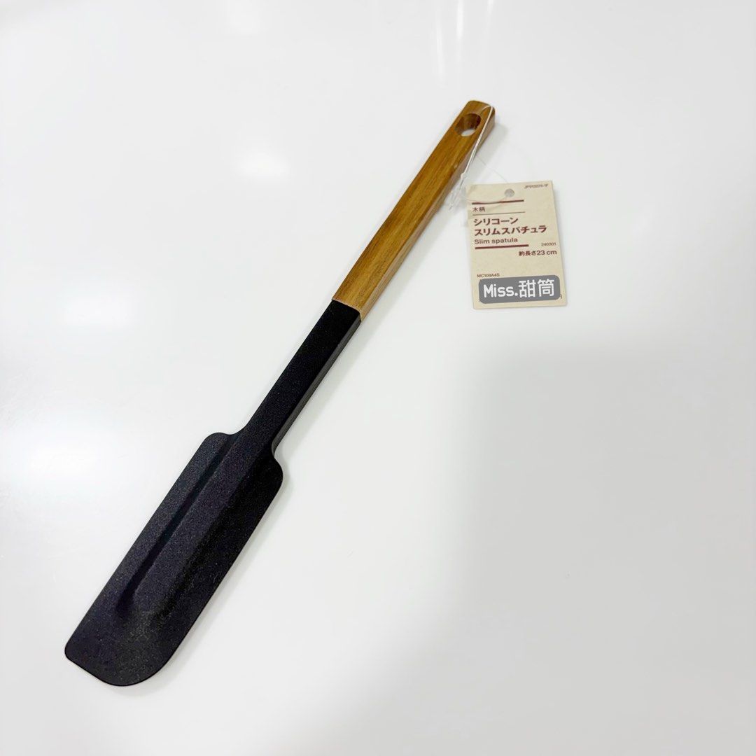 全新現貨!MUJI 無印良品 木柄 抹刀 刮刀 矽膠 矽膠用具, 電視及其他電器 , 廚房用品, 鍋具在旋轉拍賣
