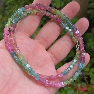 2-4 Round Crystal & Gem Bracelet/Necklace Collection item 3