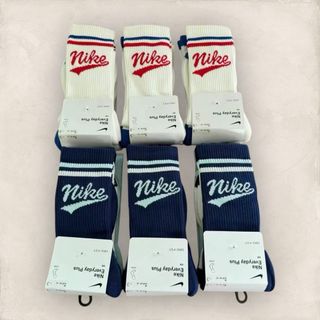 Nike Everyday Plus毛巾底運動長襪（1pack3對不同款)64226446020994110