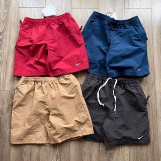 NIKE Nylon Shorts 25ss戶外運動跑步健身復古休閒輕量速乾透氣寬鬆沙灘短褲64226597017857110