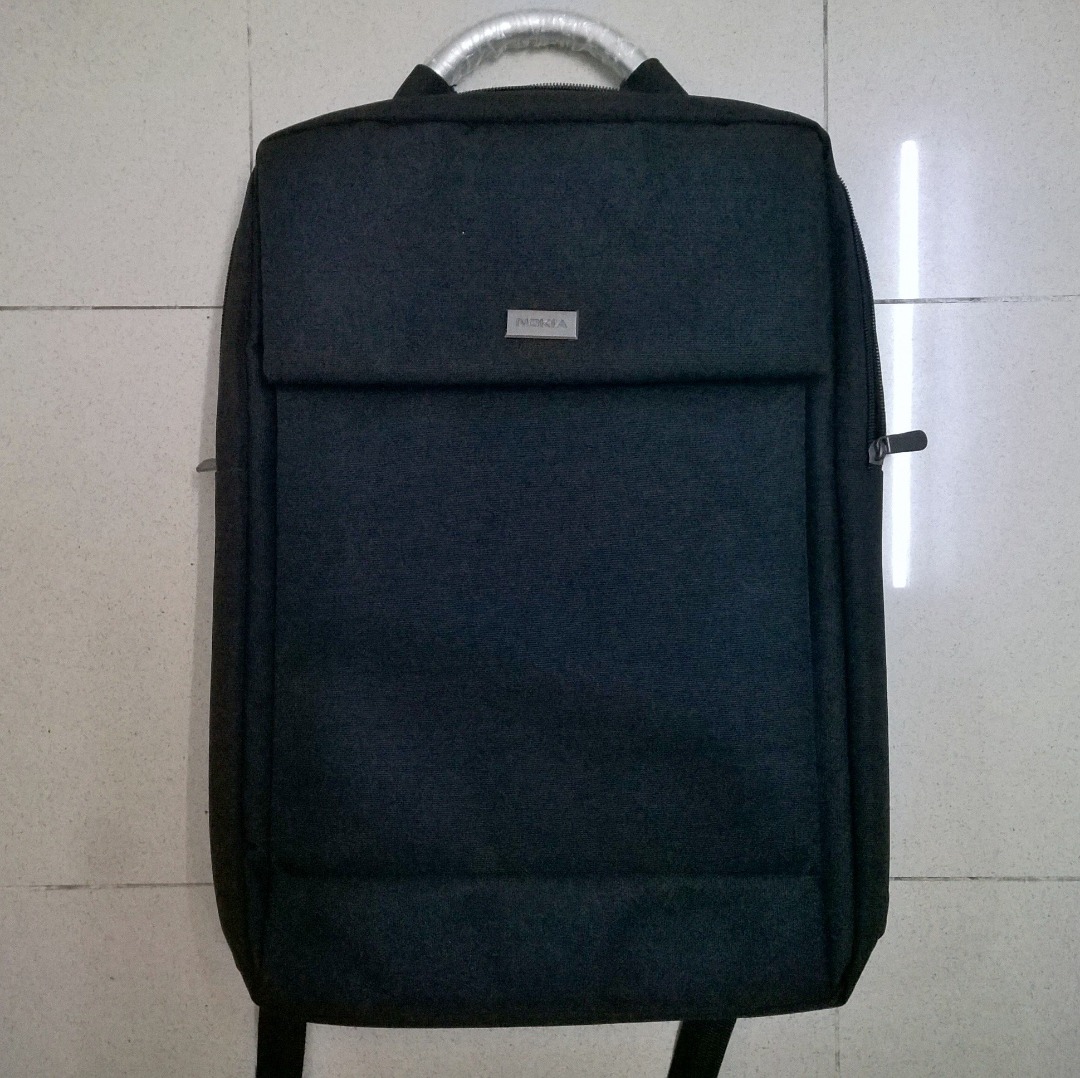 Nokia Black Laptop Backpack with Multiple Compartments, Computers ...