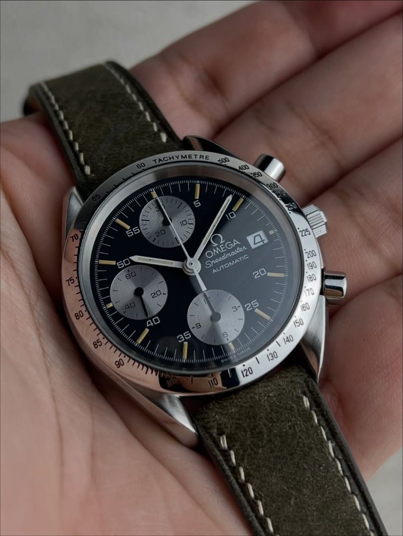 Omega Speedmaster Reduced Reverse Panda Vtg second original