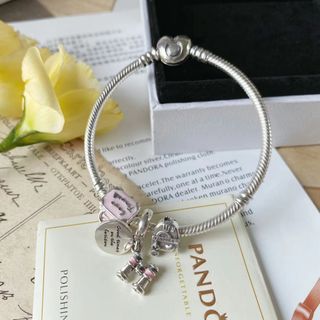💜Pandora 潘多拉 925銀 手鏈 手鍊  情人節 生日禮物 Silver Bracelet Valentine's Day Birthday Present64225028894721110