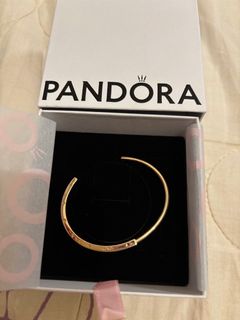 Pandora Signature 玫瑰金手鈪 手鐲 rose gold bracelet93764225406277891110