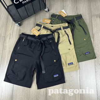 Patagonia 2025夏季工裝美式小標極簡風格戶外休閒運動五分褲短褲 Shorts Pants64220735486594110