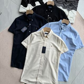 Polo Ralph Lauren 男裝 經典版型牛津布短袖襯衫 Shirts64233216110851110