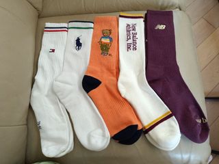 Polo Tommy new balance 多款品牌襪子cotton blend cushion crew socks 39-45 special $99/5p64225404974081110