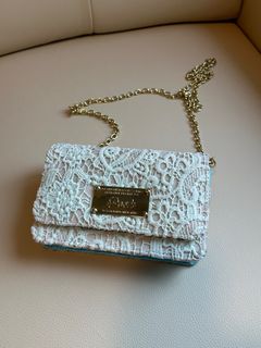 泰國Posh 蕾絲袋（可揹可拆除金鏈手拎）64224722719234110