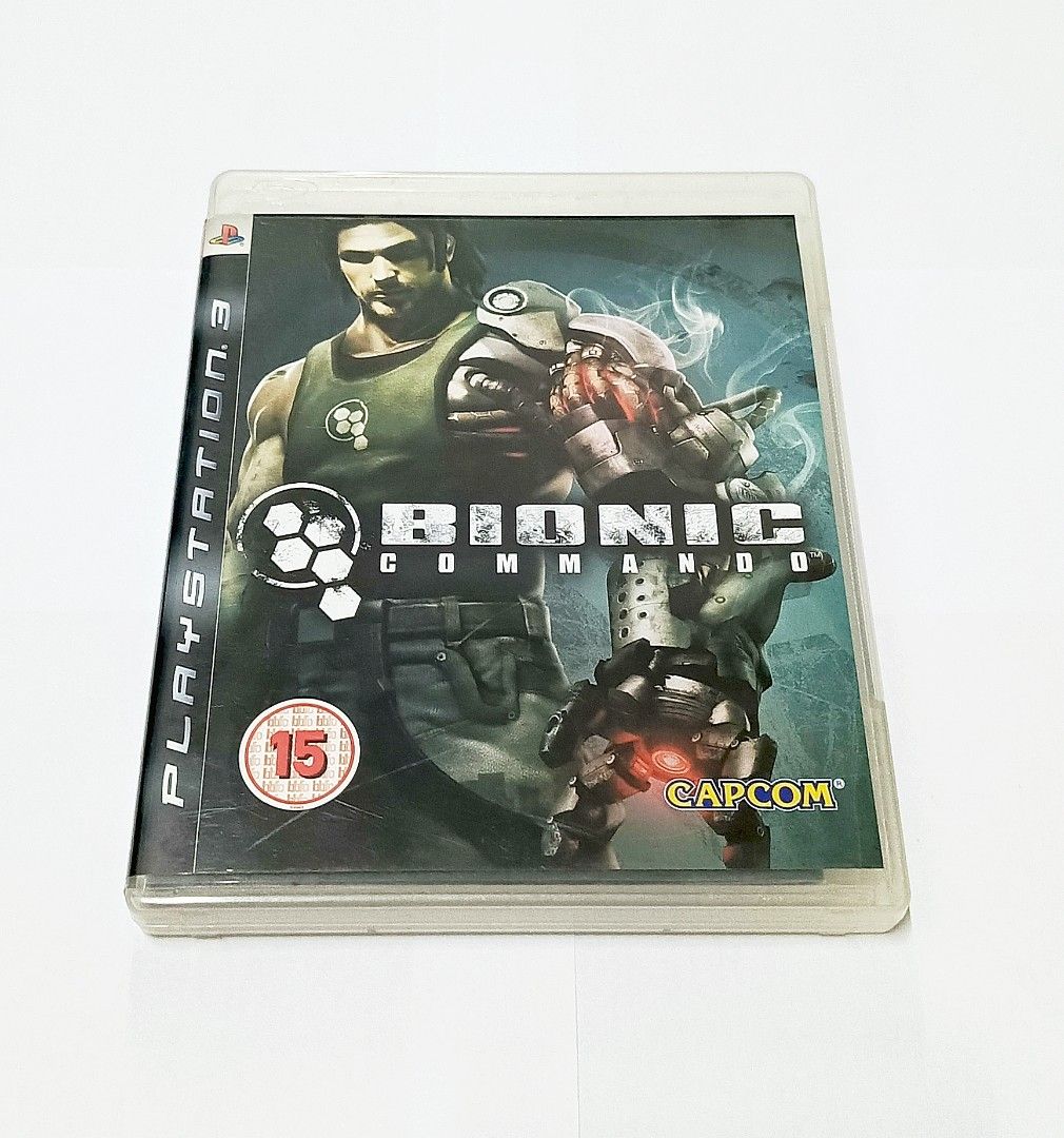 PS3 : Bionic Commando (Category: PlayStation) located in Kuala Lumpur. Submitted by yoshistuffs (Listing ID 1399439224, Image 1). Description: PS3 : Bionic Commando For Sale 🕹 This is ORIGINAL game Including : Bionic Commando x1 💽 Condition : 9.5/10. Complete With Game + Manual + Cover (See Pictures) 💿 Disc Quantity : 1 Disc 🌏 Region : R2 🔡 Language : English 💪 Suitable for Casual Gamer/Collector ✅ Not Suitable for fussy buyer ✅ Sell as it 