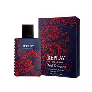 Replay Men's Signature Red Dragon EDT Spray 3.4 oz ** 限時預訂優惠 Time-Limited Pre-Order Offer ** [Niche小眾沙龍香水] [全網最齊全] [Pre-Order外國預訂]64225230290563110