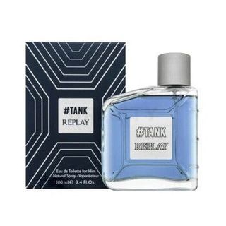 Replay Men's #Tank EDT Spray 3.4 oz [Niche Fragrance] [Most Comprehensive Online] [Pre-Order from Overseas]64225599786626110