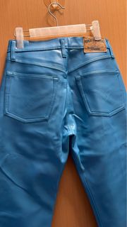 🇮🇹Replay 天藍色PVC長褲64226229583745110