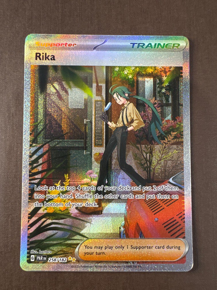 Rika SIR (Paradox Rift) Pokemon, Hobbies & Toys, Toys & Games on Carousell
