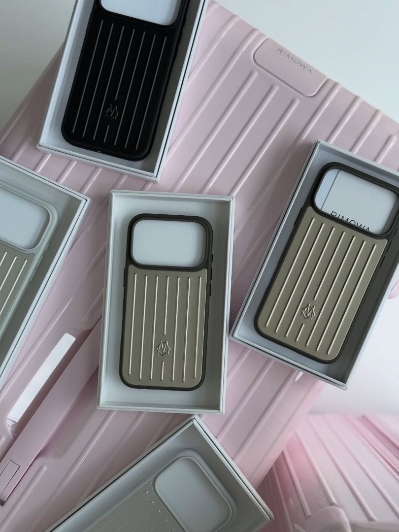 Rimowa x iPhone 17 Pro Case (Preorder) (Category: iPhone 17 Series) located in Manila. Submitted by designerarchives.ph (Listing ID 1399343471, Image 1). Description: Size: iPhone 17 Pro and iPhone 17 Pro Max • Eta: 15 days • 50% dp required • Buyer will shoulder local sf • No return/refund/exchange of size Shipping: LBC - Provincial Grab/Lalamov - NCR / Metro Manila.
