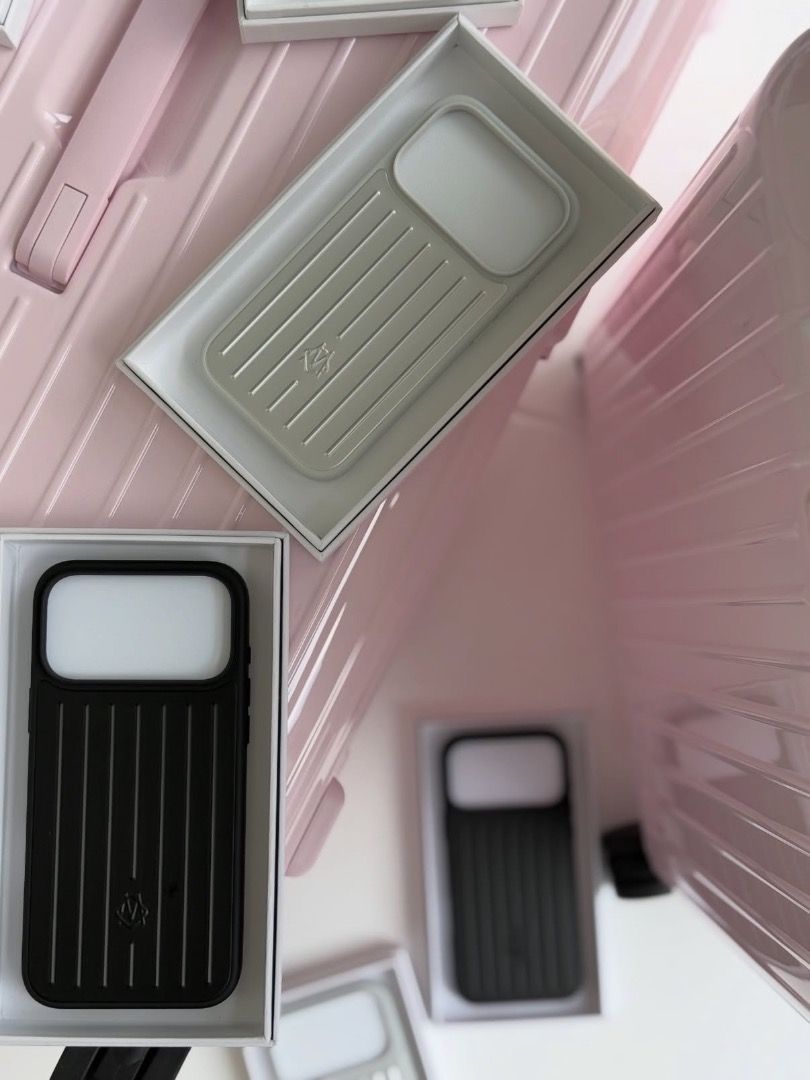 Rimowa x iPhone 17 Pro Case (Preorder) (Category: iPhone 17 Series) located in Manila. Submitted by designerarchives.ph (Listing ID 1399343471, Image 2). Description: Size: iPhone 17 Pro and iPhone 17 Pro Max • Eta: 15 days • 50% dp required • Buyer will shoulder local sf • No return/refund/exchange of size Shipping: LBC - Provincial Grab/Lalamov - NCR / Metro Manila.