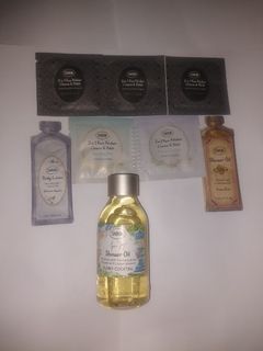 Sabon Sunny Cocktail shower oil 100ml + 2 in 1  face polisher  不散賣 包平郵64228237682561110