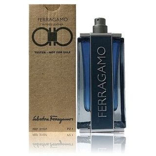 Salvatore Ferragamo Men's Intense Leather EDP Spray 3.4 oz (Tester) [Niche小眾沙龍香水] [全網最齊全] [Pre-Order外國預訂]64226596373634110