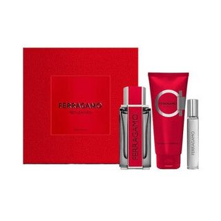 Salvatore Ferragamo Men's Red Leather Gift Set ** 限時預訂優惠 Time-Limited Pre-Order Offer ** [Niche小眾沙龍香水] [全網最齊全] [Pre-Order外國預訂]64226816501633110