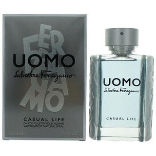 Salvatore Ferragamo Men's Uomo Casual Life EDT Spray 3.4 oz [Niche Fragrance] [Most Comprehensive Online] [Pre-Order from Abroad]64226228814210110