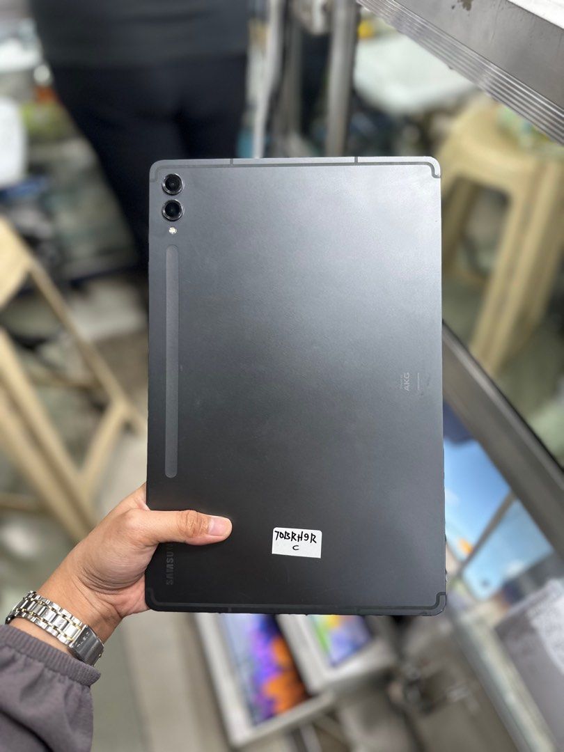 Samsung Tab S9 Plus 12/512gb WiFi Only (Category: Android) located in San Juan City. Submitted by ainahgadgetsshop (Listing ID 1399253856, Image 1). Description: OCTOBER 2025 STALL #: XB-07 FOR SALE | TRADE / SWAP PASS SA MGA SCAMMERS / THIRD PARTY (RFS: Buy and Sell) SAMSUNG TAB S9 PLUS 12/512GB WIFI ONLY ⬇️DETAILS⬇️ •12/512 GB (Other storage is also available) •WiFi Only (Other Variant is still available but may vary) •Black (Other color is als