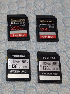 SanDisk Extreme PRO / Toshiba Exceria Pro SD卡128GB64230166693507110